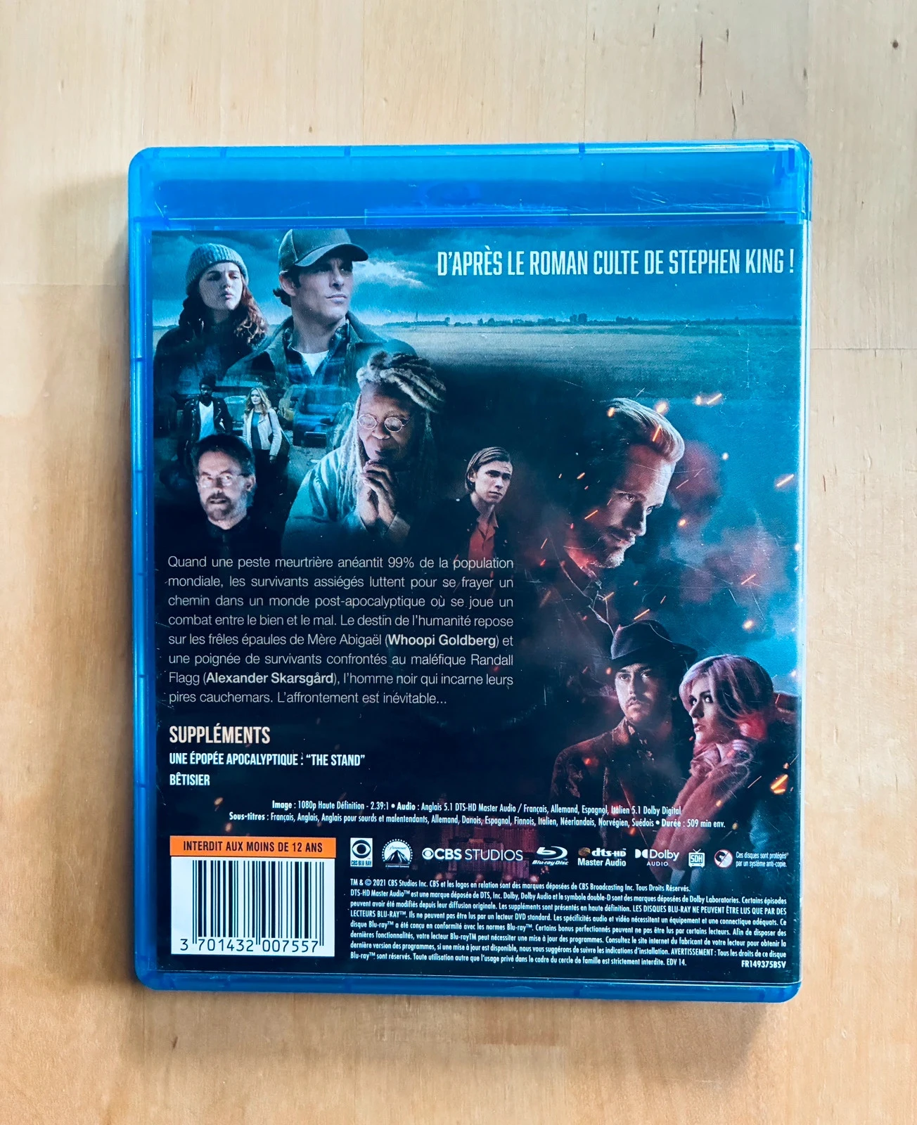 Coffret 3 Blu-ray The Stand (Le Fléau) Stephen King. – photo 4